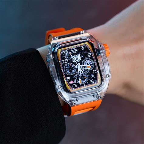 richard mille apple case|richard mille watch straps.